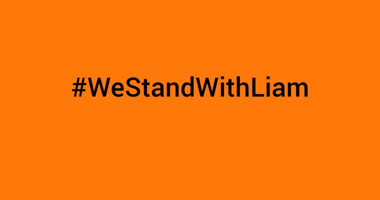 #WeStandWithLiam